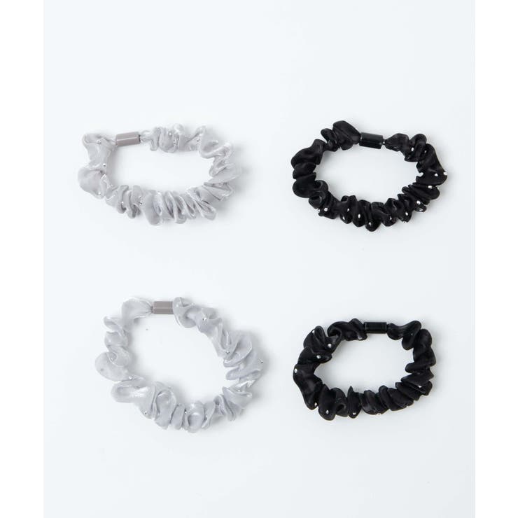 L4Pストーン付きシュシュ | WEGO【WOMEN】 | 詳細画像4 