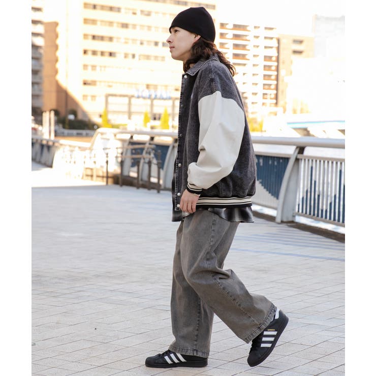 デニムスタジャン[品番：WG010089648]｜WEGO【MEN】（ウィゴー