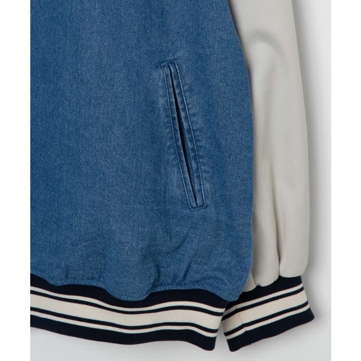 デニムスタジャン[品番：WG010089648]｜WEGO【MEN】（ウィゴー
