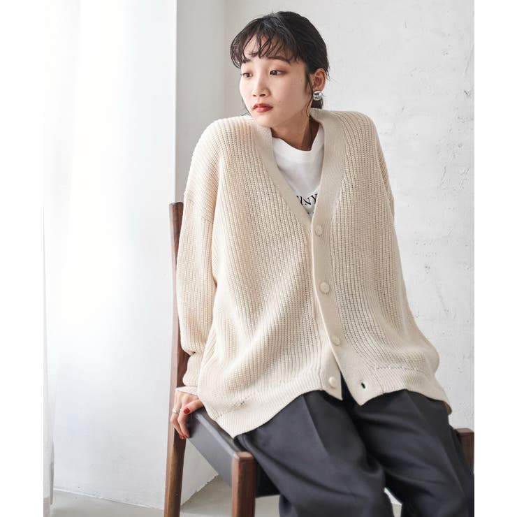 オーバーフィットカーディガン[品番：WG010089650]｜WEGO【WOMEN