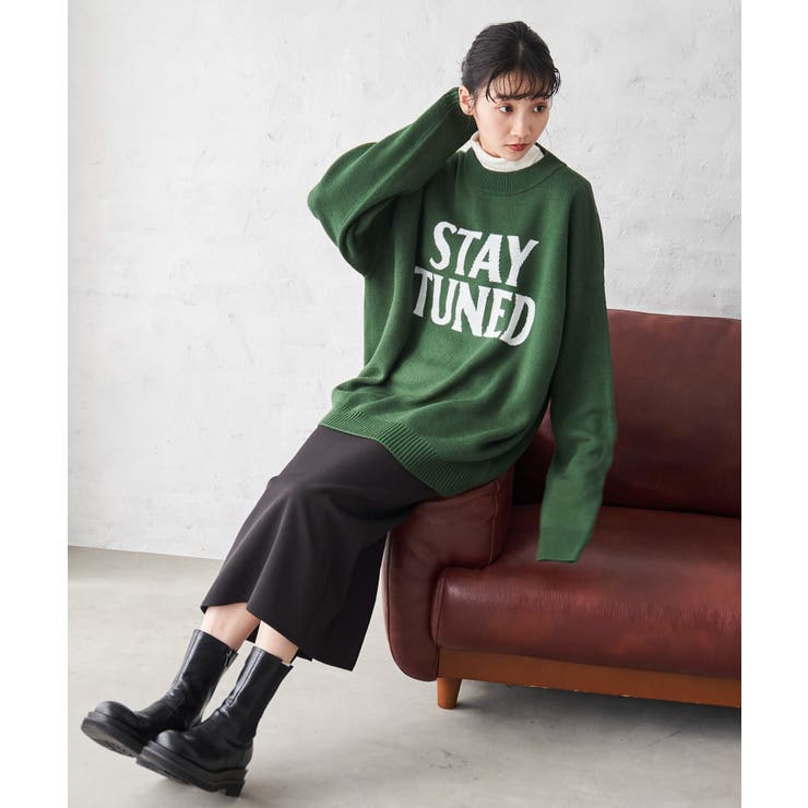 オーバーフィットジャガードプルオーバー | WEGO【WOMEN】 | 詳細画像7 