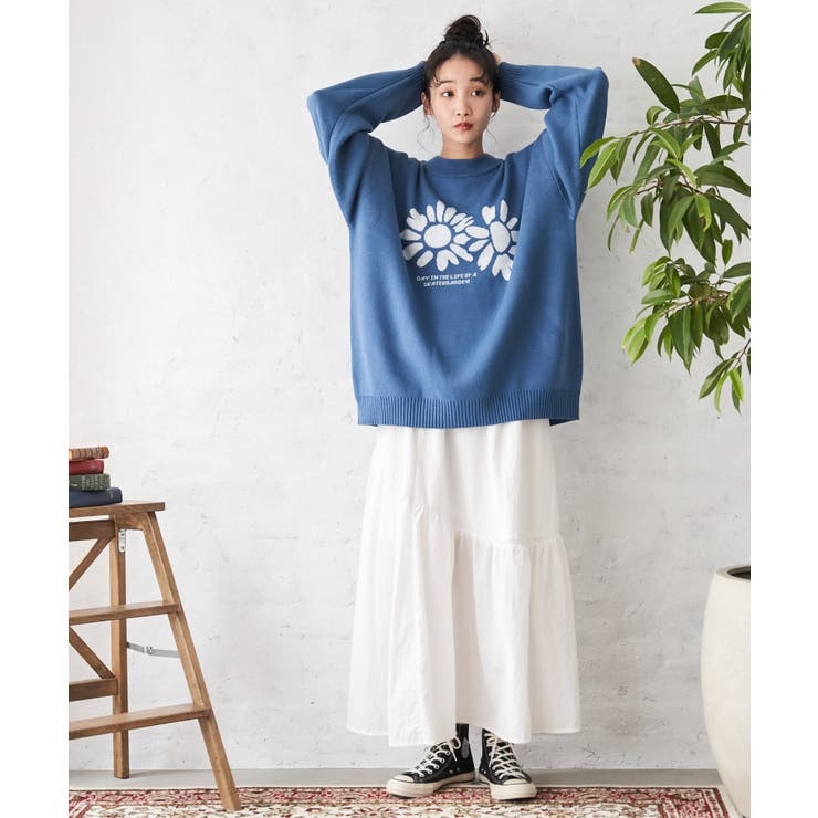 オーバーフィットジャガードプルオーバー | WEGO【WOMEN】 | 詳細画像13 