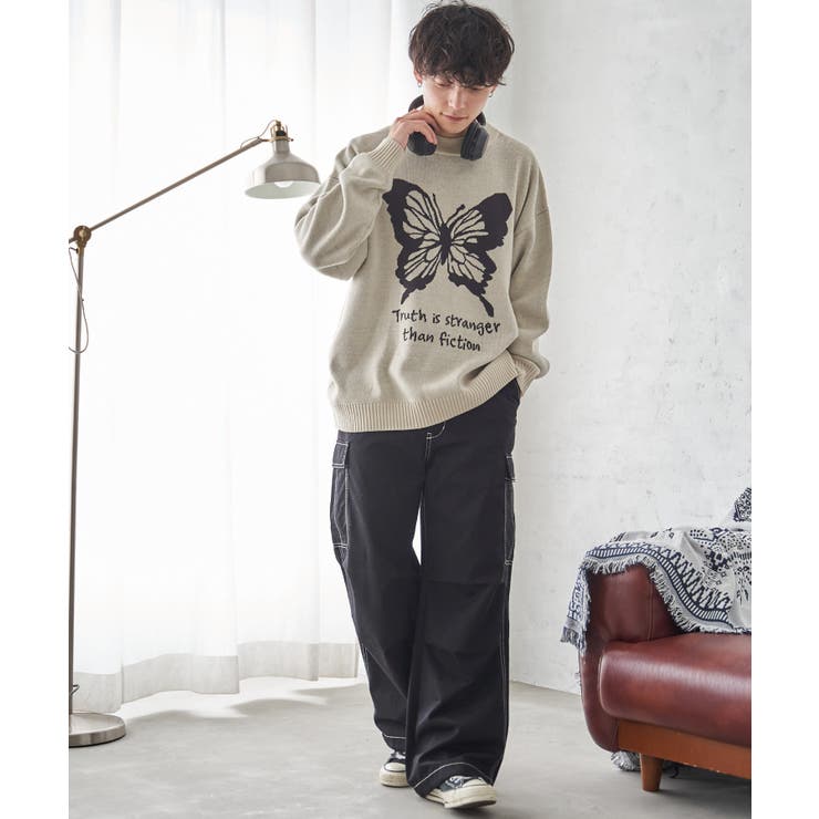 オーバーフィットジャガードプルオーバー | WEGO【WOMEN】 | 詳細画像14 