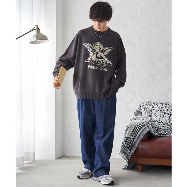 オーバーフィットジャガードプルオーバー | WEGO【WOMEN】 | 詳細画像16 