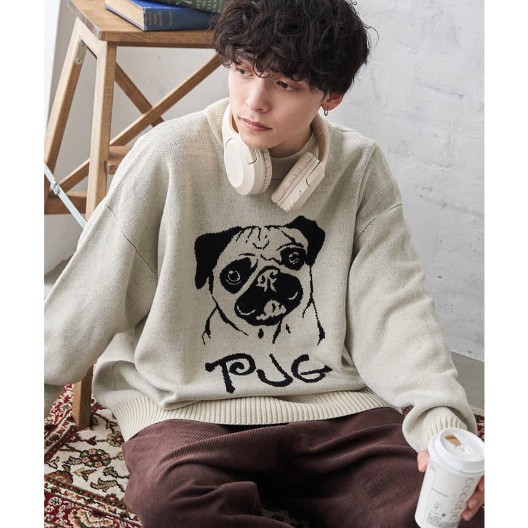 オーバーフィットジャガードプルオーバー | WEGO【WOMEN】 | 詳細画像24 