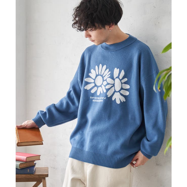 オーバーフィットジャガードプルオーバー | WEGO【WOMEN】 | 詳細画像26 