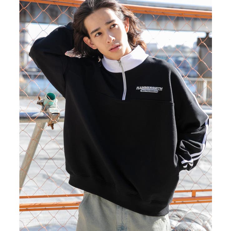 ヘビーウエイトラインスリーブプルオーバー[品番：WG010089660]｜WEGO