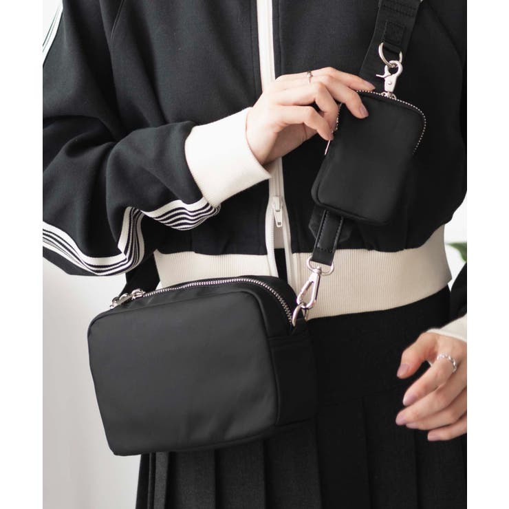 ポーチ付きスクエアショルダー[品番：WG010089665]｜WEGO【WOMEN