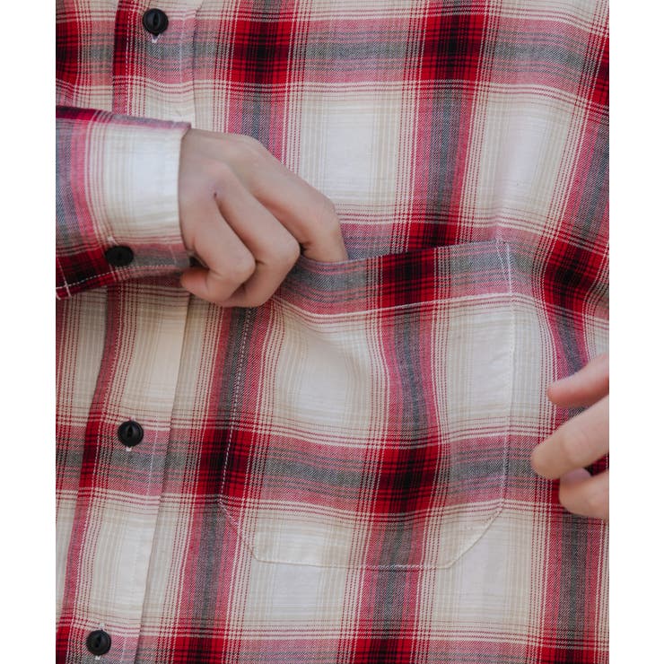 オンブレチェックシャツ[品番：WG010089680]｜WEGO【MEN