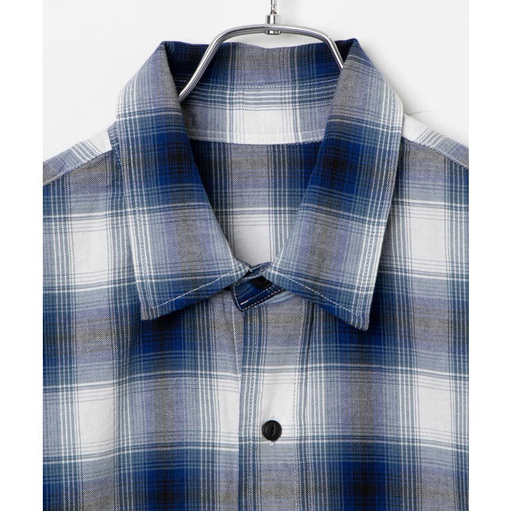 オンブレチェックシャツ[品番：WG010089680]｜WEGO【MEN】（ウィゴー