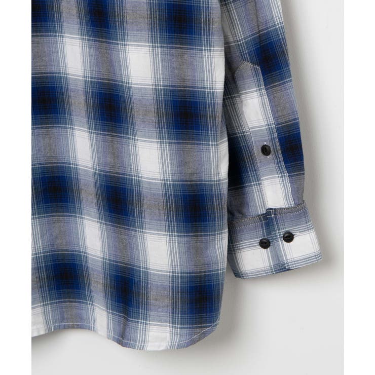 オンブレチェックシャツ[品番：WG010089680]｜WEGO【MEN】（ウィゴー