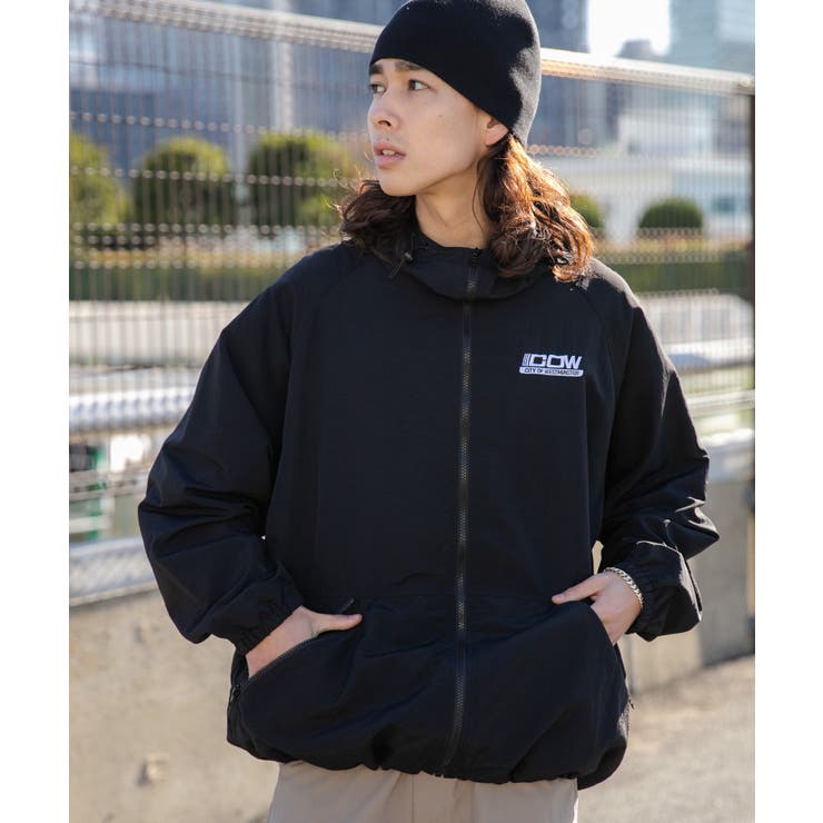 ナイロンフードシェルブルゾン[品番：WG010089681]｜WEGO【MEN】（ウィゴー）のメンズファッション通販｜SHOPLIST（ショップリスト）