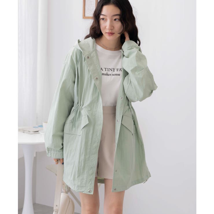 グリーンその他 | ナイロンスノーパーカー | WEGO【WOMEN】