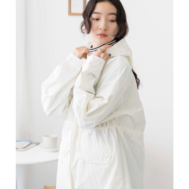 オフホワイト | ナイロンスノーパーカー | WEGO【WOMEN】