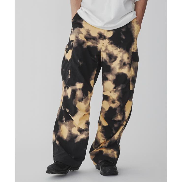 nylon cargo pants | OHOTORO