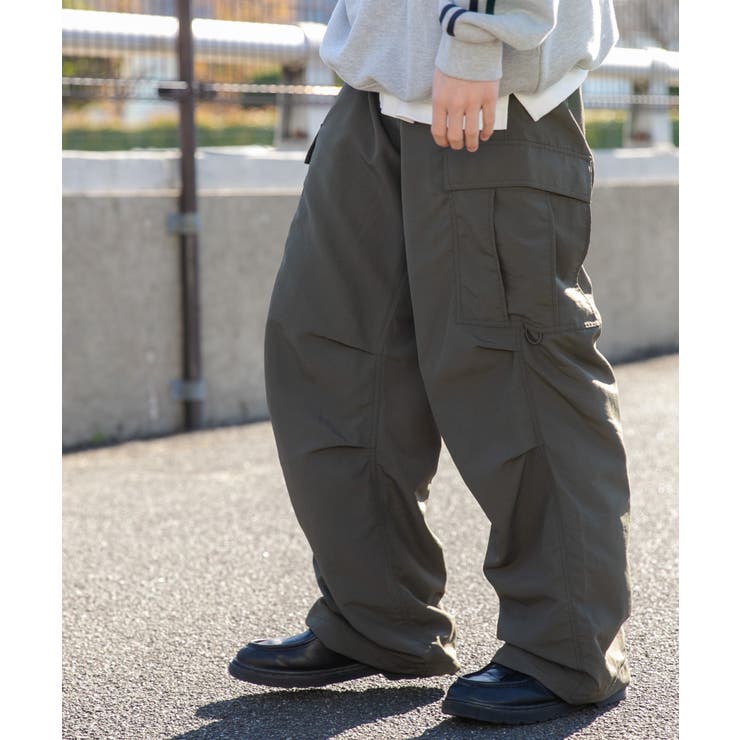 ナイロンカーゴパンツ[品番：WG010089683]｜WEGO【MEN