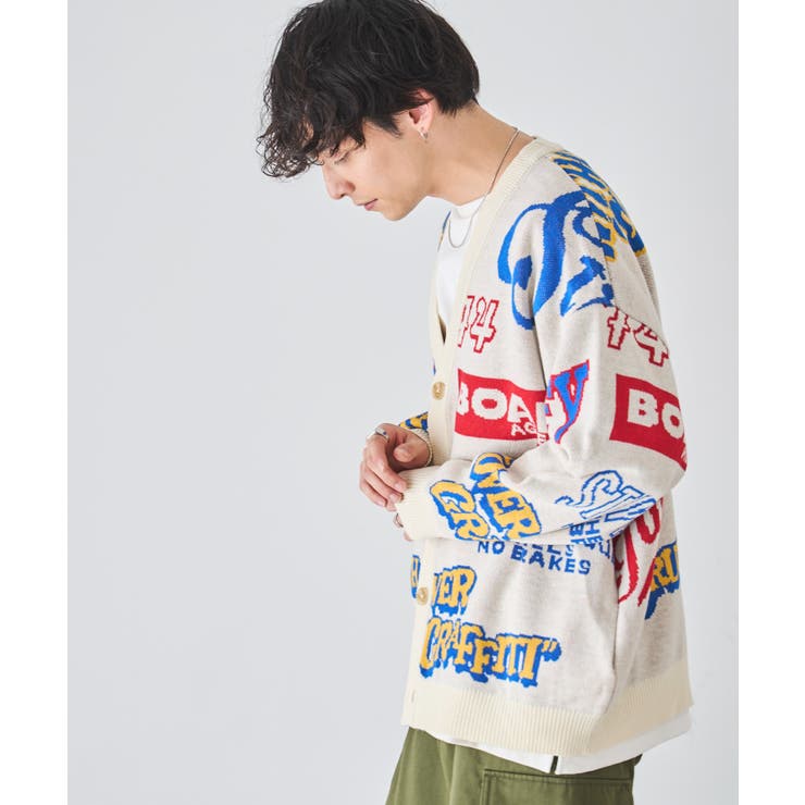 ★韓国の人気★【SPAO】★オーバーフィットカーディガ.ン★ 楽天市場】【送料無料】春オーバーフィットオープンニット