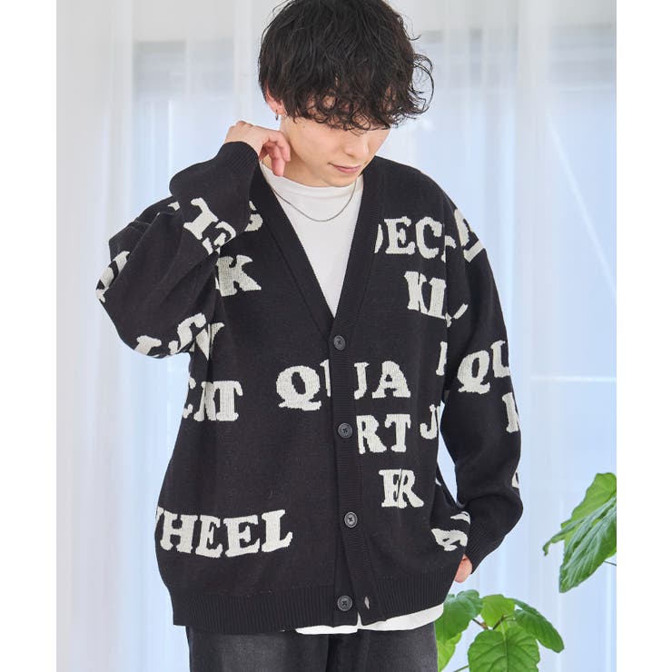 大特価 チラシ オーバーフィットロゴカーディガン[品番：WG010089706]｜WEGO トップス