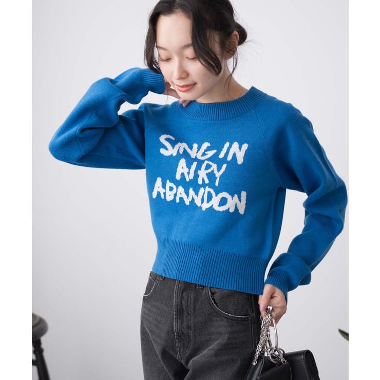 ジャガードショートニットプルオーバー | WEGO【WOMEN】 | 詳細画像12 