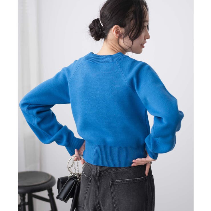 ジャガードショートニットプルオーバー | WEGO【WOMEN】 | 詳細画像13 