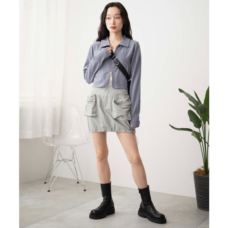 MIU MIU - 【23SS☆極美品】MIU MIU ランウェイ カーゴポケット