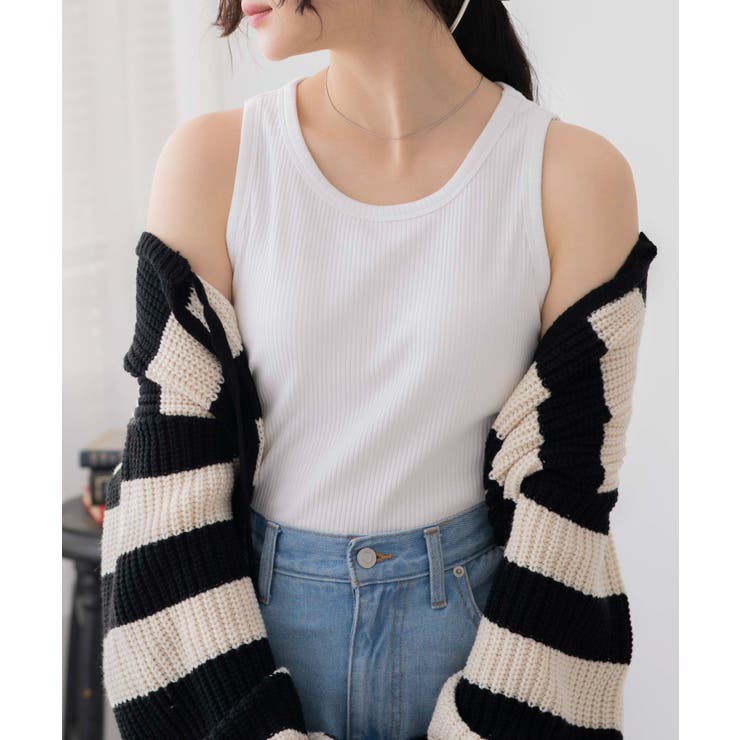 ホワイト | nachumoreカップインタンク | WEGO【WOMEN】