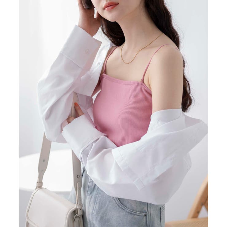 ライトピンク | nachumoreカップインショートキャミ | WEGO【WOMEN】