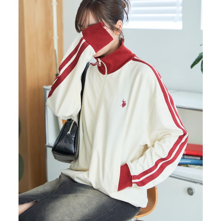 U.S. POLO ASSN.ライントラックジャケット [品番：WG010089725]｜WEGO【WOMEN】（ウィゴー）のレディースファッション通販｜SHOPLIST（ショップリスト）