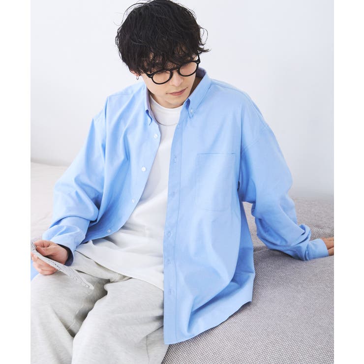 イージーケアオックスフォードシャツ[品番：WG010089727]｜WEGO【MEN