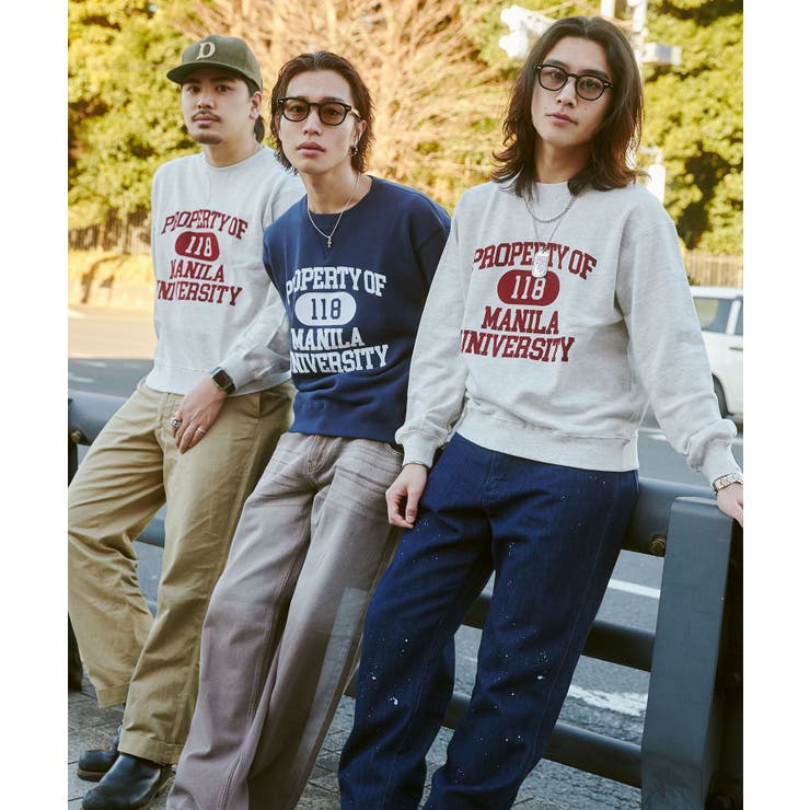 VINTAGE SWEATSHIRT[品番：WG010089738]｜WEGO【MEN】（ウィゴー）の 