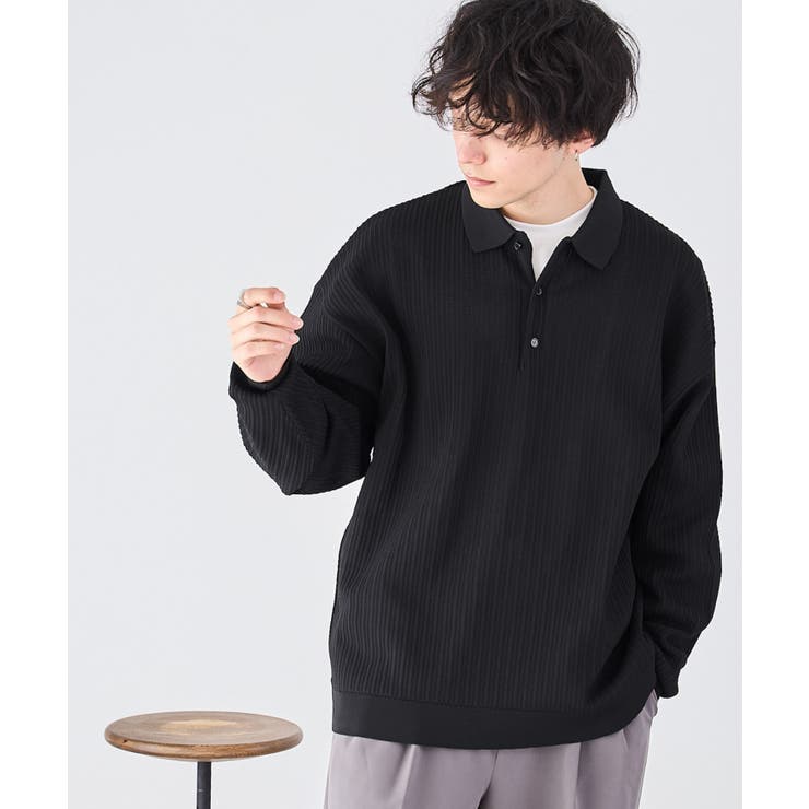 クリアライトメッシュポロプルオーバー[品番：WG010089780