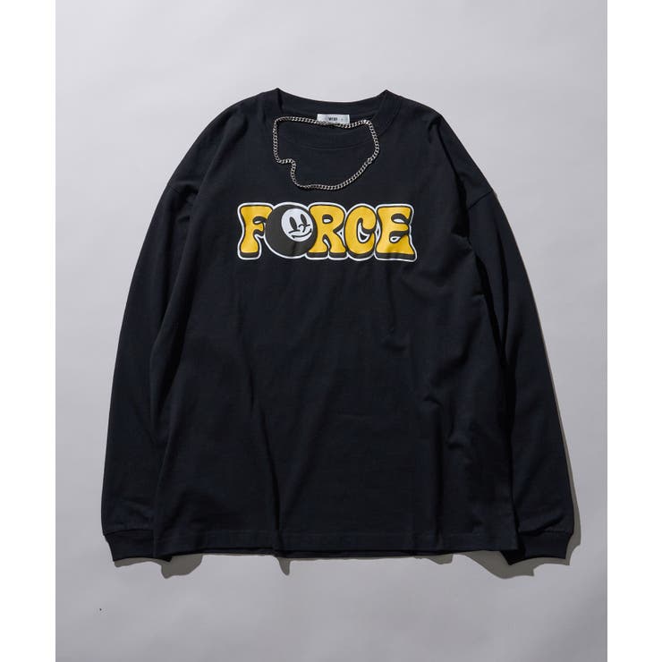 アクセ付きグラフィックロンT[品番：WG010089802]｜WEGO【MEN