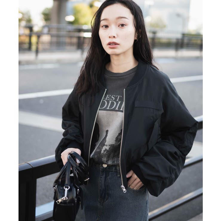 ショートMA-1[品番：WG010089804]｜WEGO【WOMEN】（ウィゴー）の