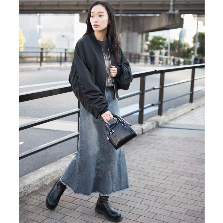 ショートMA-1[品番：WG010089804]｜WEGO【WOMEN】（ウィゴー）の