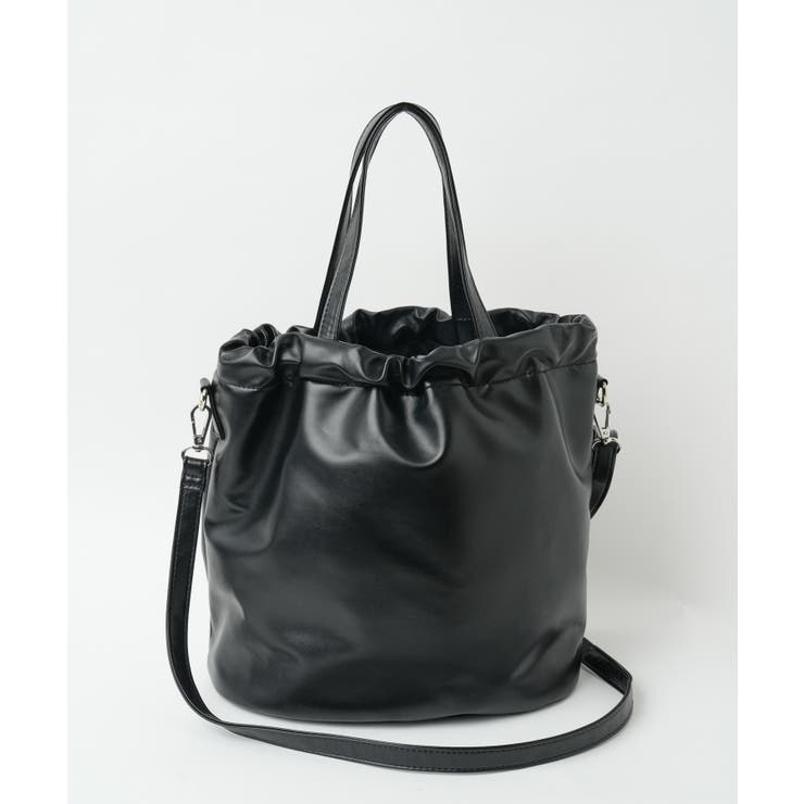 【極美品】HERGOPOCH 2way レザー巾着バッグ ブラック ショルダー 楽天市場】【5H限定豪華プレゼント｜10/6 19時～】特典付き