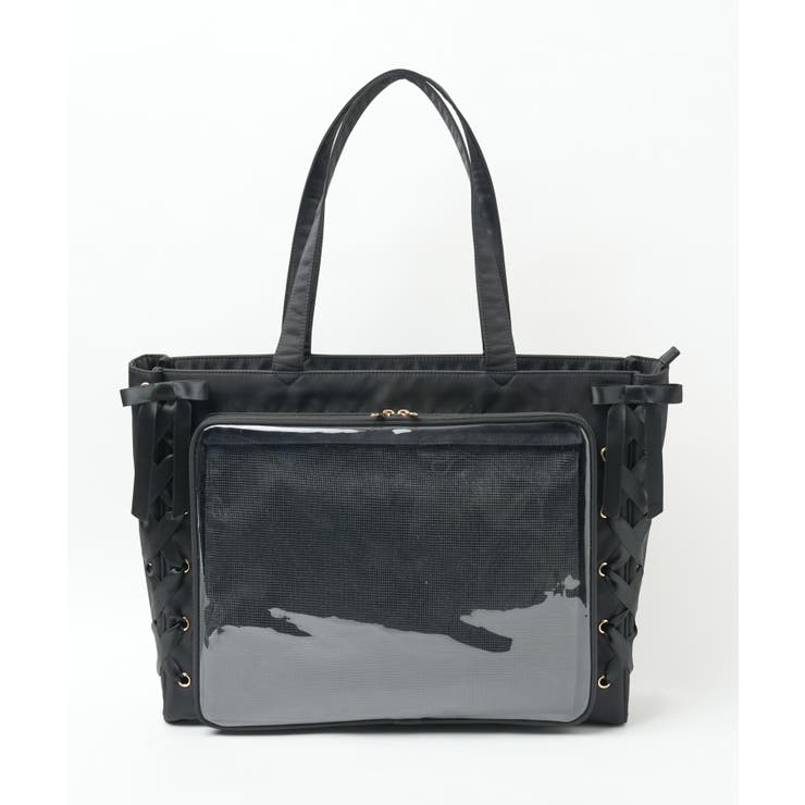 レースアップフレーム痛バッグL[品番：WG010089815]｜WEGO
