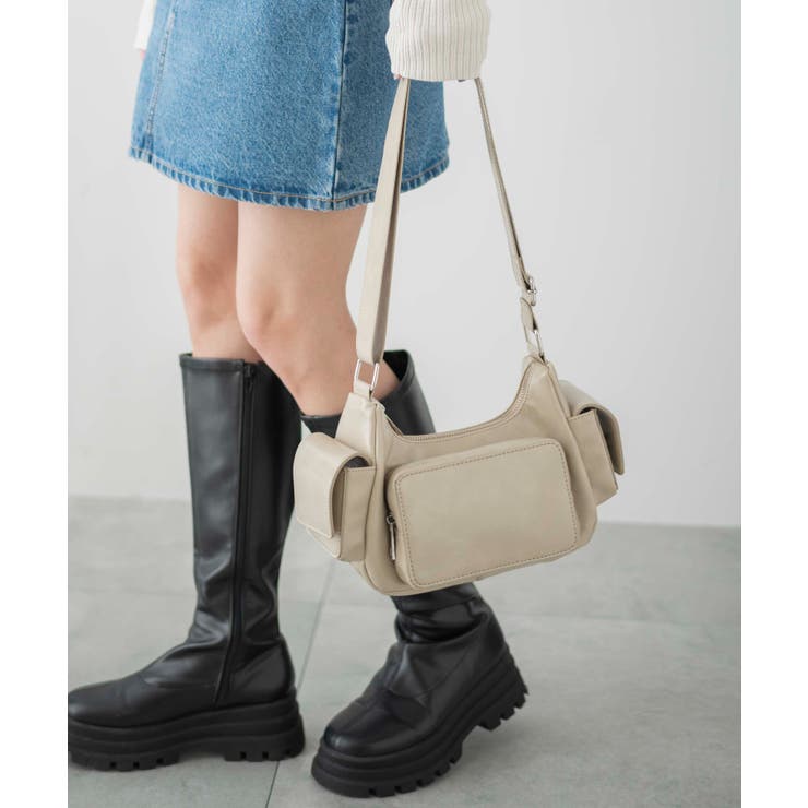 サマンサゴルフ ベージュ ポケット付き スカート サイズ36 ポケット