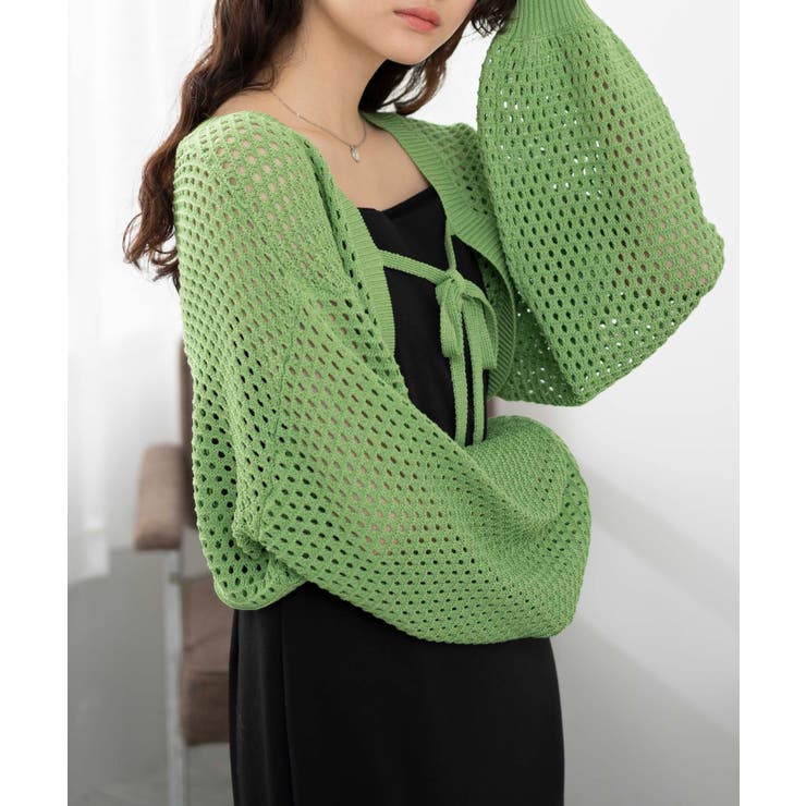 メッシュリボンボレロ | WEGO【WOMEN】 | 詳細画像1 