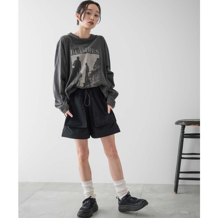 イージーパラシュートカーゴパンツ レディース 秋[品番