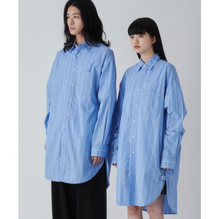 ストライプロングシャツ | WEGO【MEN】 | 詳細画像1 
