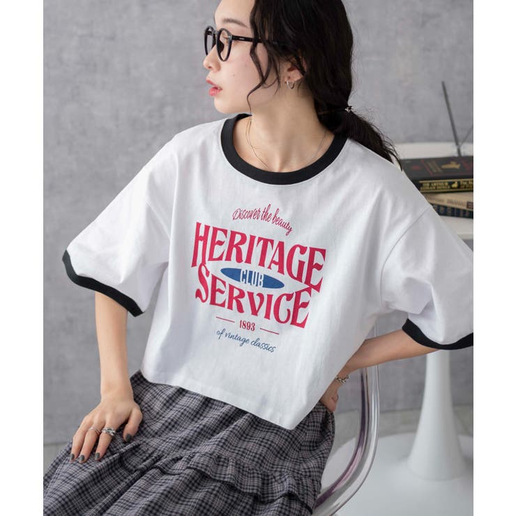 リンガーグラフィックショートT[品番：WG010089865]｜WEGO
