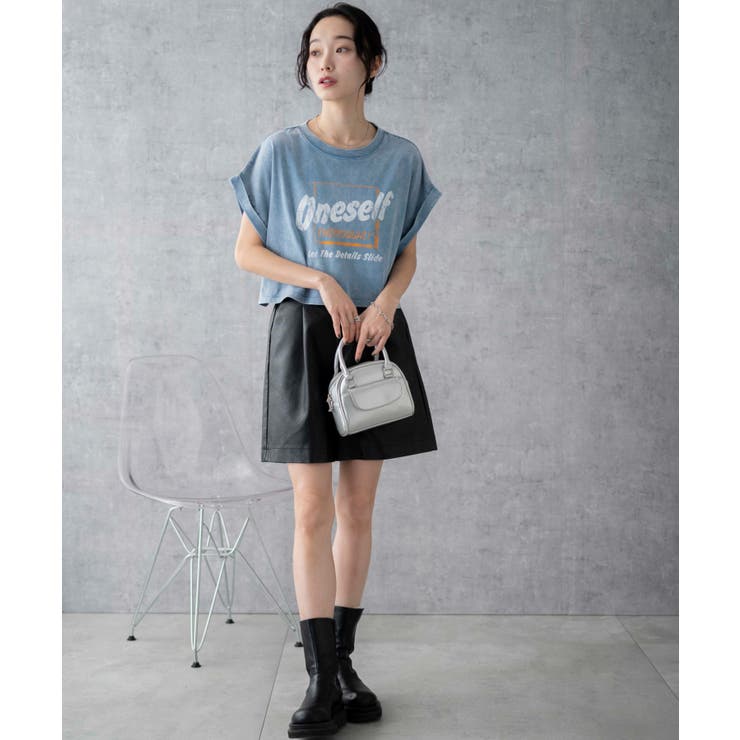 ☆韓国人気☆ヴィンテージウォッシュドTシャツ/RECTO☆ alexander wang - ラスト1点 / ACID WASHED CLASSIC SPORT