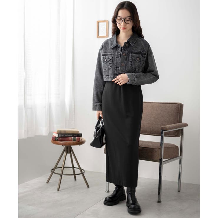 ショートデニムジャケット[品番：WG010089899]｜WEGO【WOMEN