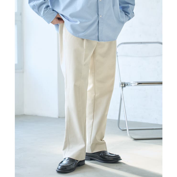タックツイルトラウザー | WEGO【MEN】 | 詳細画像1 