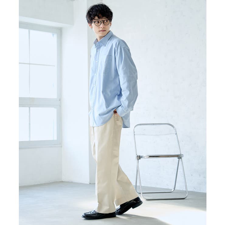 タックツイルトラウザー | WEGO【MEN】 | 詳細画像2 