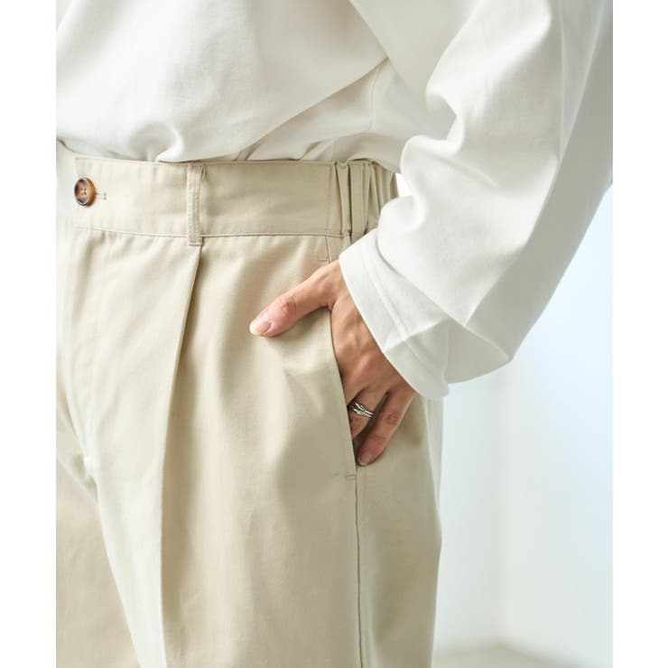 タックツイルトラウザー | WEGO【MEN】 | 詳細画像7 