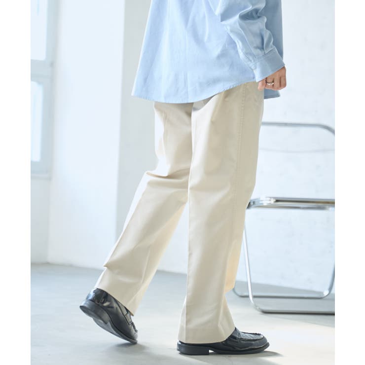 タックツイルトラウザー | WEGO【MEN】 | 詳細画像9 