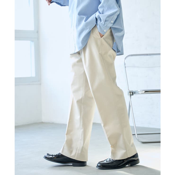 タックツイルトラウザー | WEGO【MEN】 | 詳細画像11 