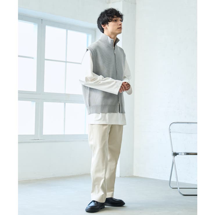 タックツイルトラウザー | WEGO【MEN】 | 詳細画像27 