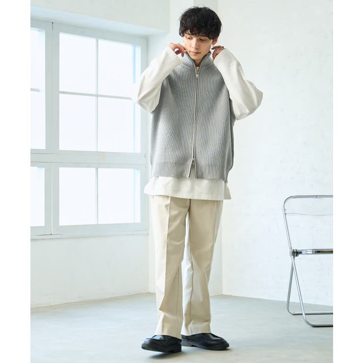 タックツイルトラウザー | WEGO【MEN】 | 詳細画像29 